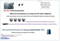 Promoção kit cctv com oferta de Smartphone